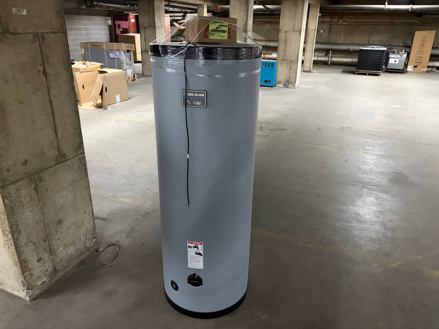 Weil Mclain Aqua Plus 55 Pewter Indirect Water Heater