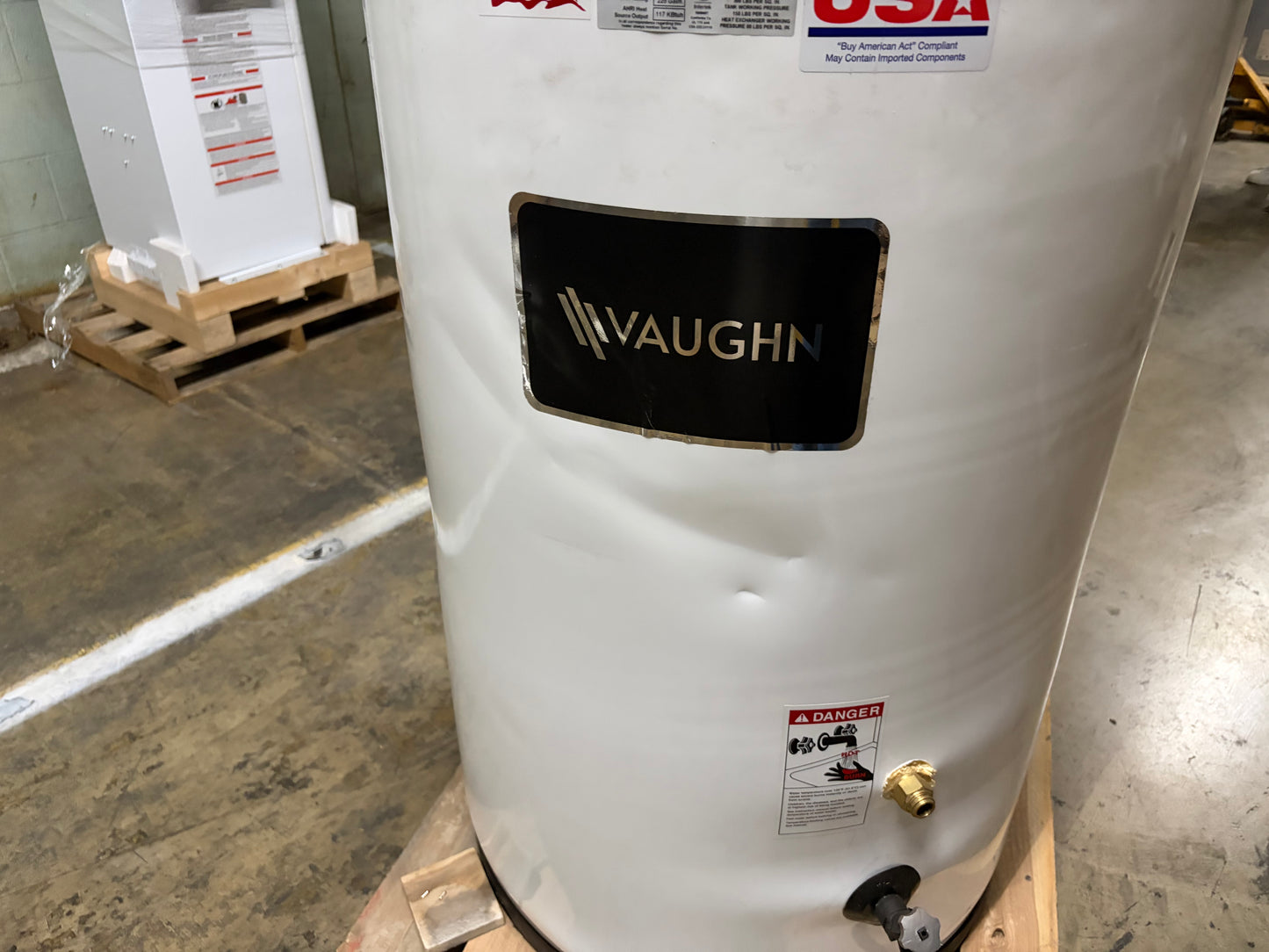 Vaughn 50 Gal Indirect Water Heater (S50-TPP)