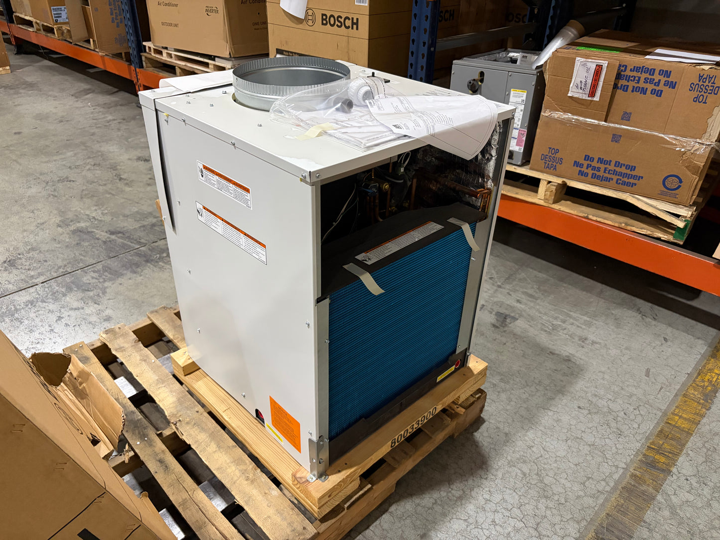 FRIEDRICH VHA12K34RCQ VPAC 12,000 BTU VERTICAL SINGLE PACKAGE HEAT PUMP 3.4KW HEAT KIT R-32