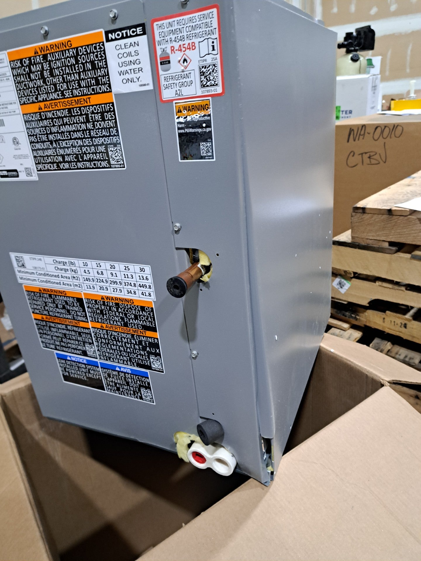 AirEase 3 Ton TXV Cased Coil (7EC36BX-71)