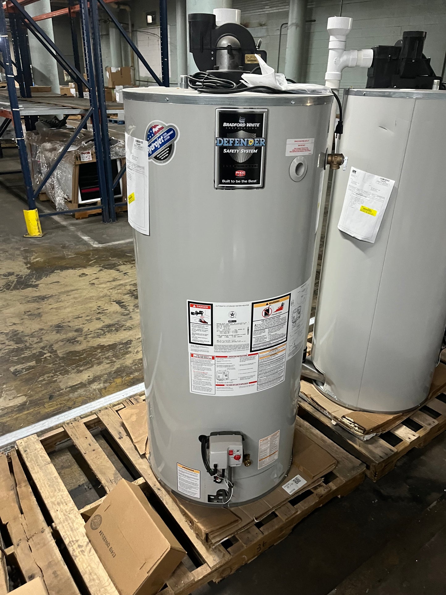Bradford White 75 Gallon Power Direct Vent Water Heater (RG2PDV75H6N)
