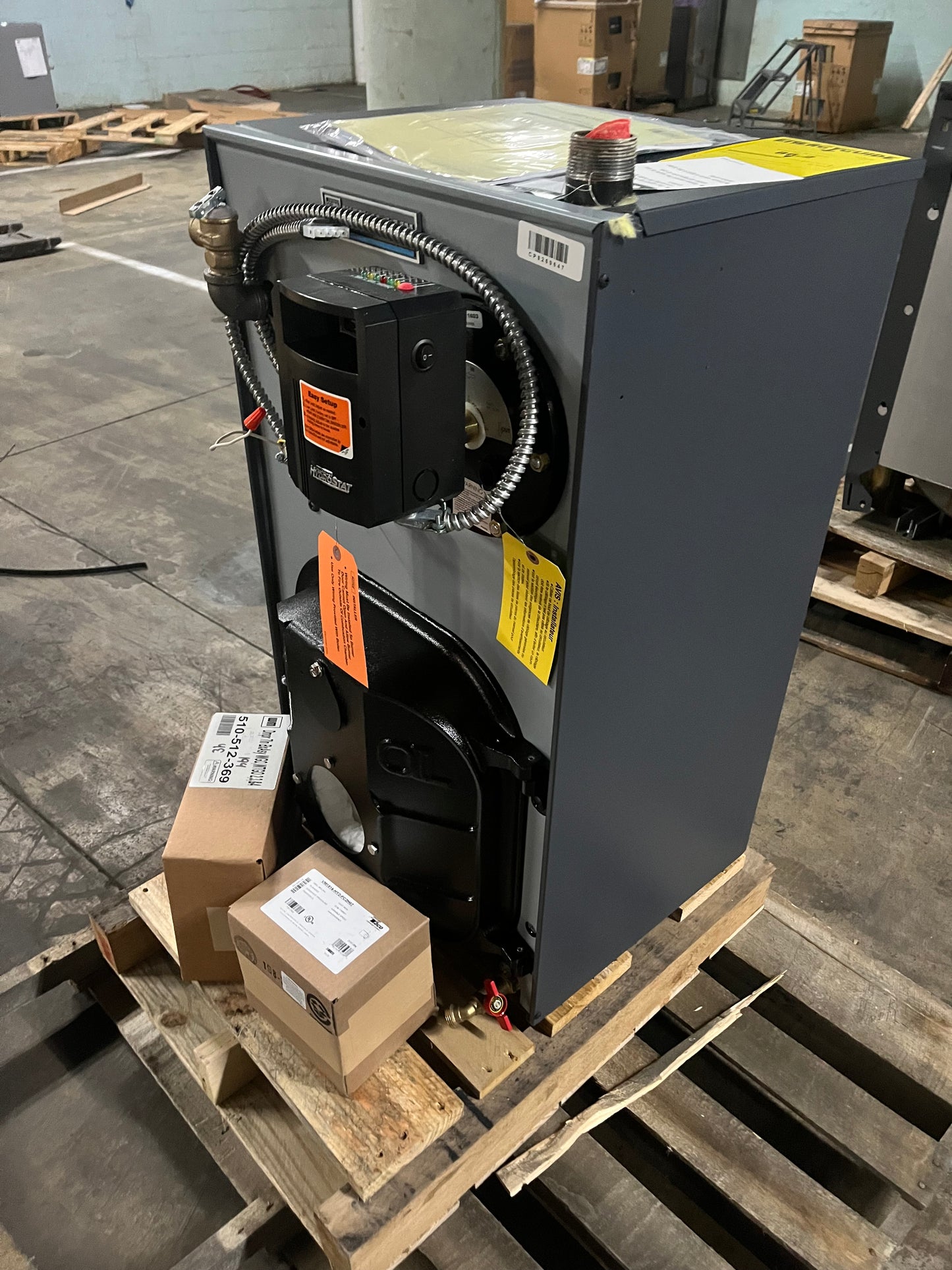 Weil Mclain 140K BTU Oil Fired Hot Water Boiler 87% (PWTGO-4)