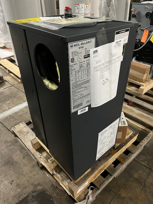 Weil Mclain 140K BTU Oil Fired Hot Water Boiler 87% (PWTGO-4)
