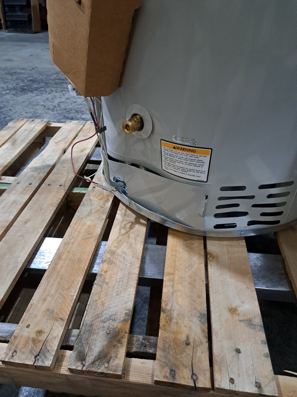 Bradford White 75 Gallon Natural Gas Atmospheric Water Heater (RG275H6N)