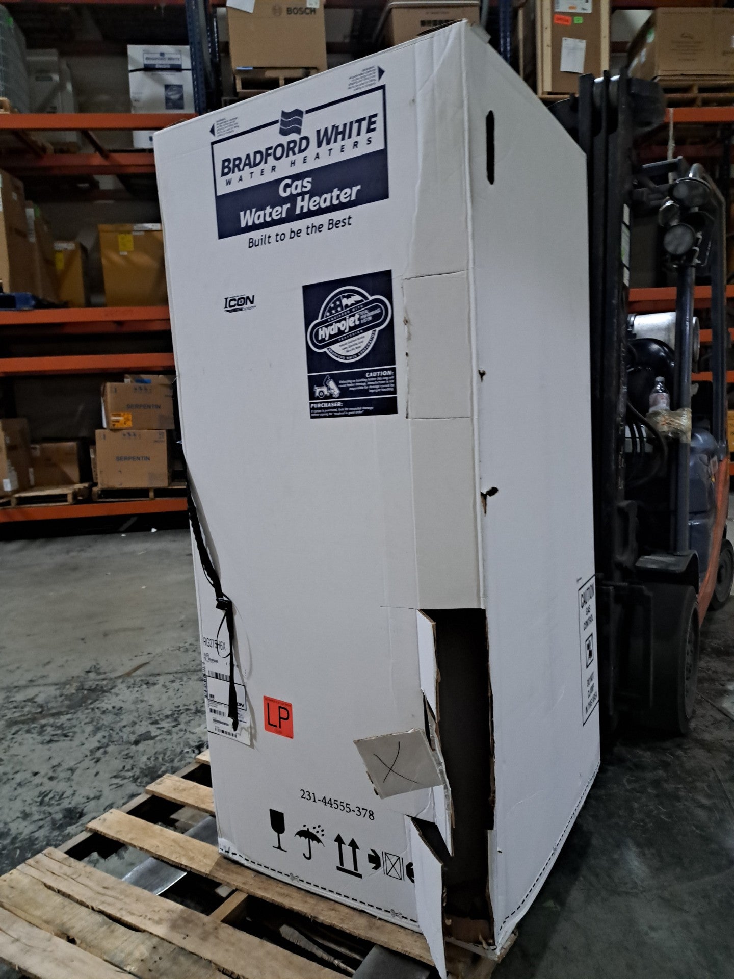 Bradford White 75 Gallon Propane Atmospheric Water Heater (RG275H6X)
