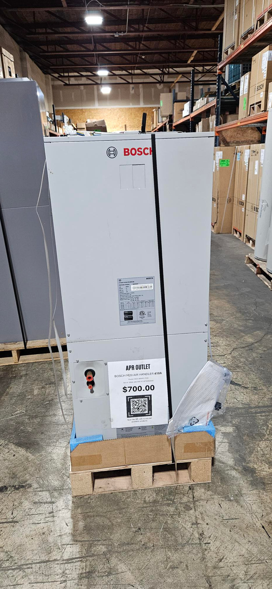 Bosch 3 Ton M20 Air Handler (410A) (BVA-36WN1-M20)