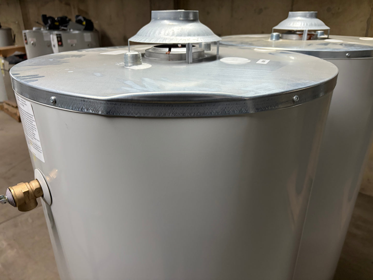 Bradford White 75 Gallon Natural Gas Atmospheric Water Heater (RG275H6N)