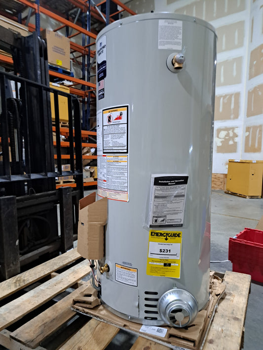 Bradford White 40 Gallon Natural Gas Water Heater (RG240S6N)
