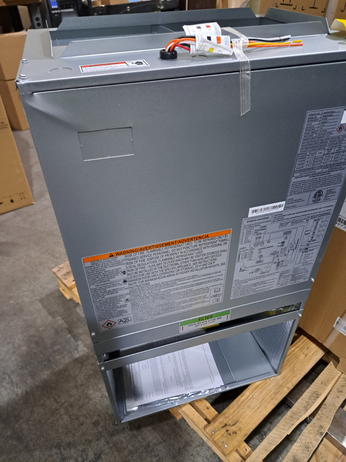 Heil 2 Ton Wall Hung Multi-Family Air Handler (FMA5X2400AL)