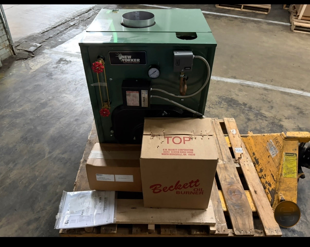 New Yorker 168K BTU Oil Boiler (CL4-168-SET-HB)