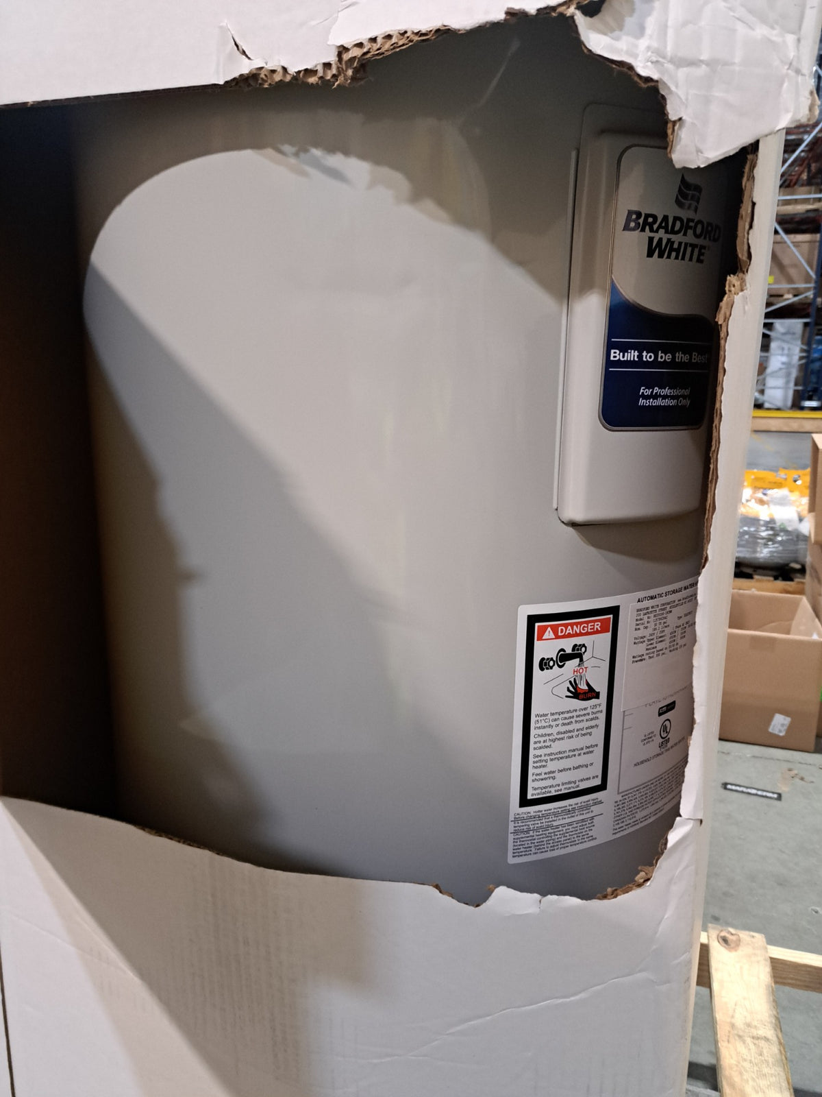 Bradford White 50 Gallon Electric Water Heater (RE350S6)