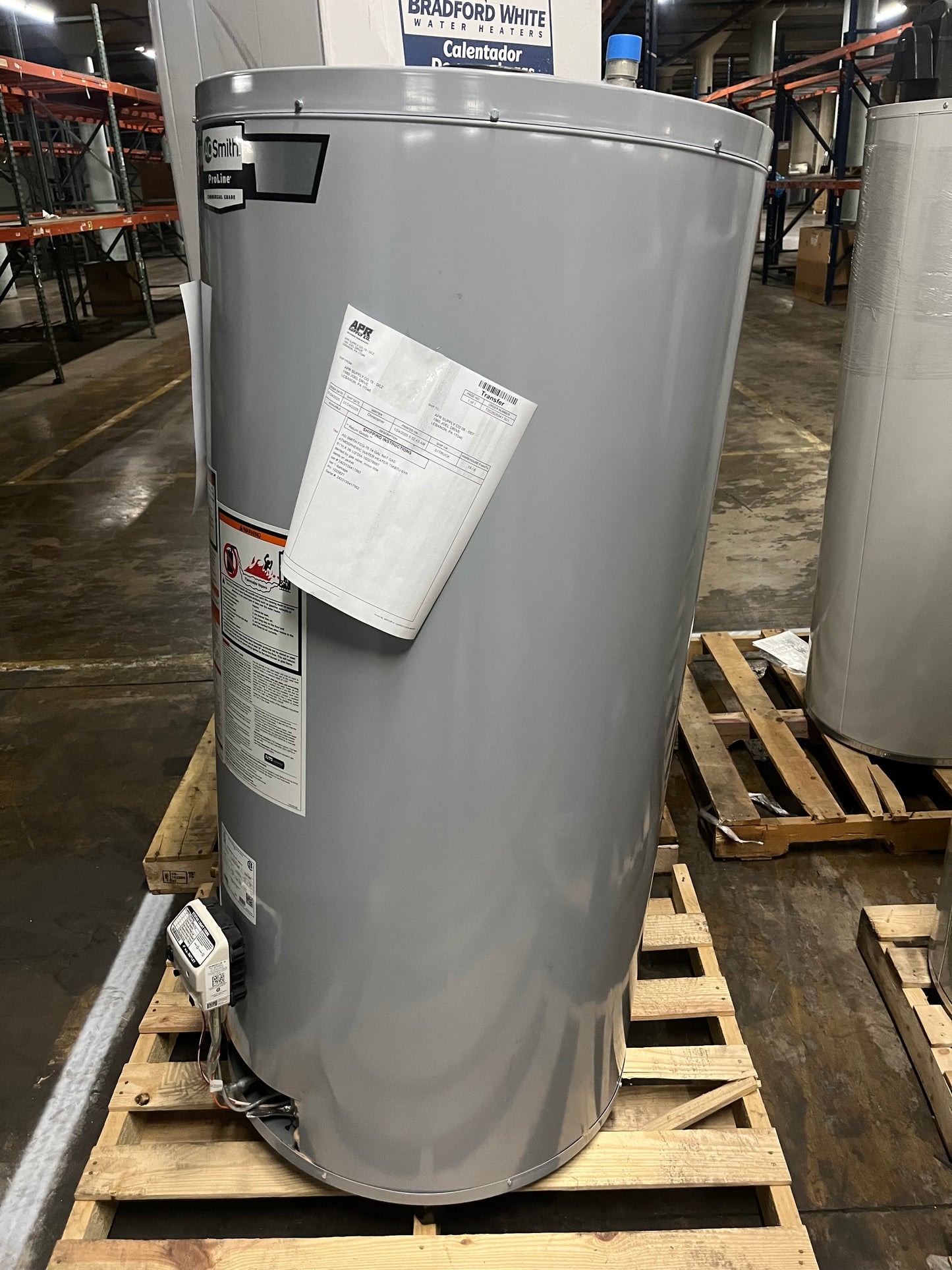 AO Smith 74 Gal Natural Gas Atmospheric Water Heater (FCG-75)