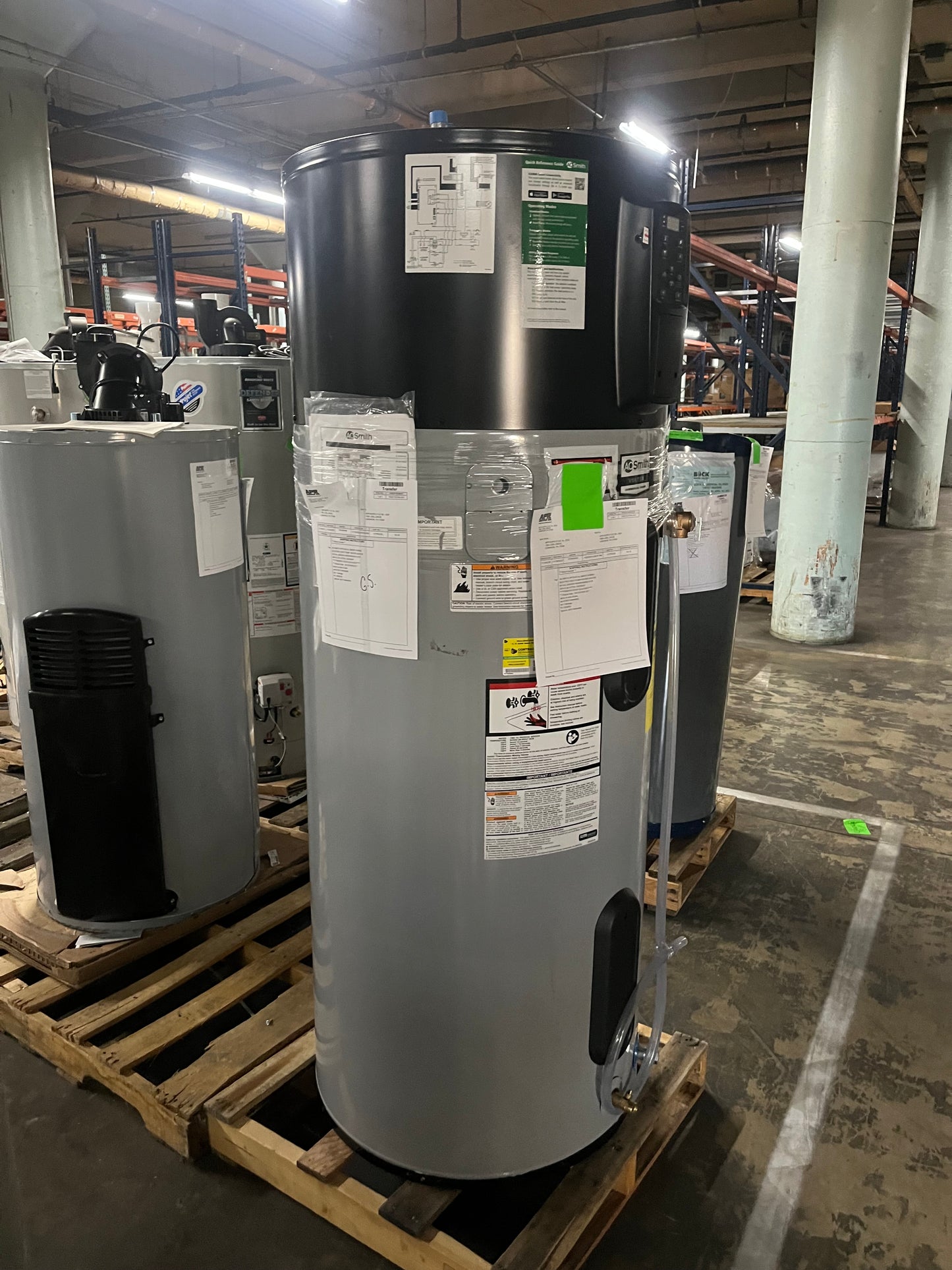 AO Smith 80 Gallon Electric Heat Pump Water Heater (HPTS-80)