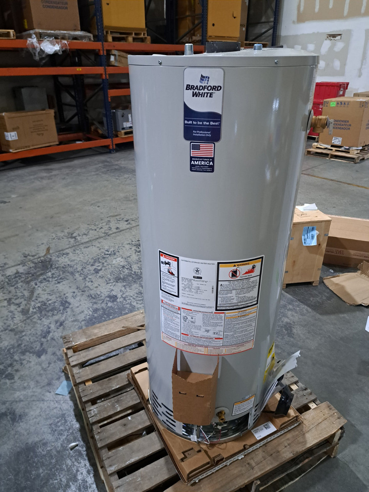 Bradford White 50 Gallon Natural Gas Atmospheric (RG250S6N)