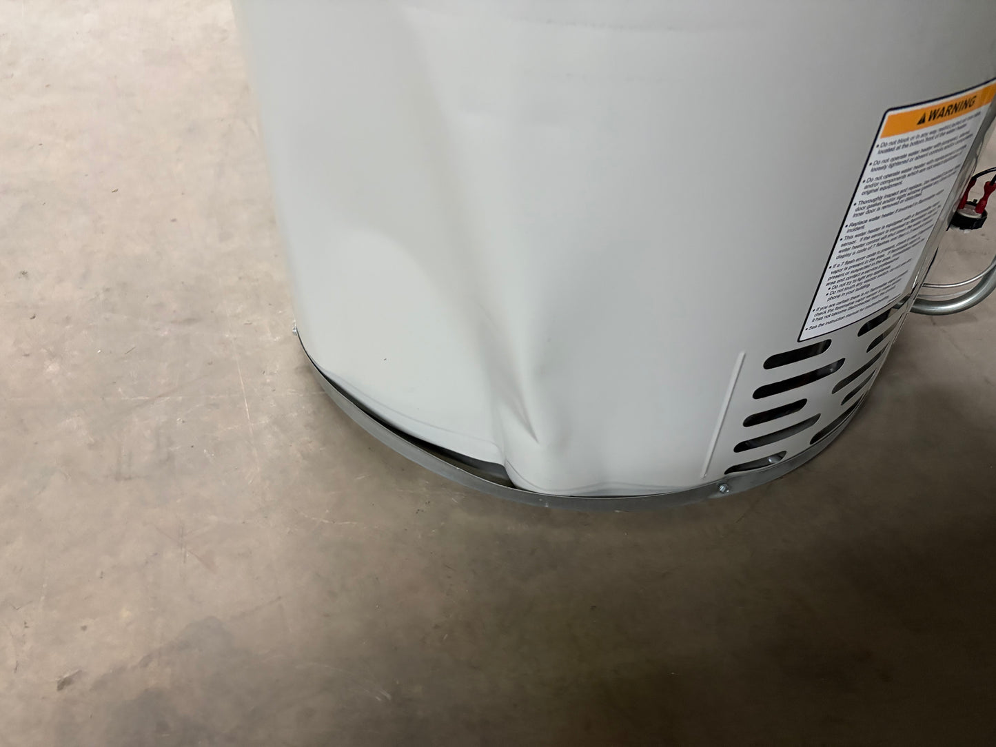 Bradford White RG2PV50H6N 48 Gallon NAT GAS POWER VENTED WATER HEATER W/SIDE HIGH INPUT