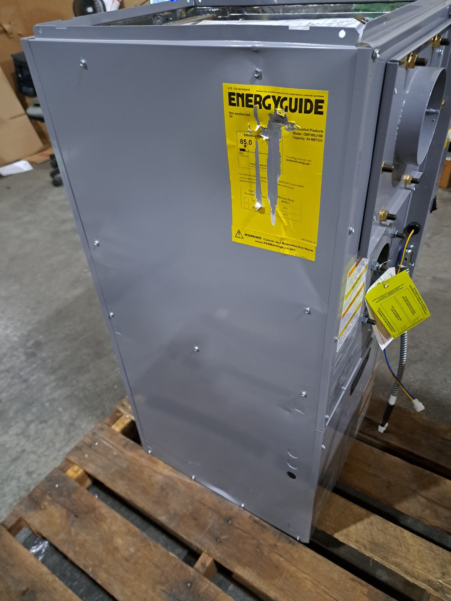 Heil 98K BTU Hi-Boy Oil Furnace L/Burner (OMF098J10B)