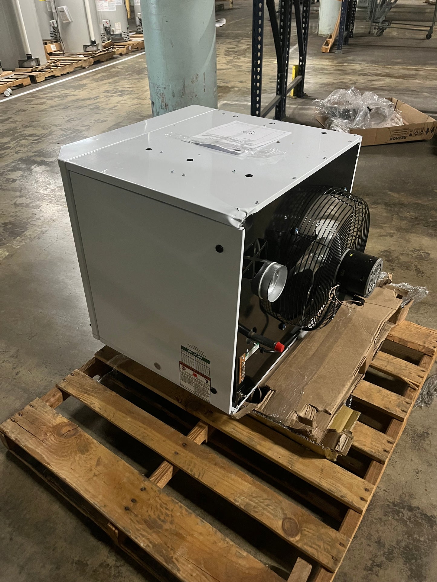 Reznor 125K BTU Gas Fired Unit Heater (UDXC-125)