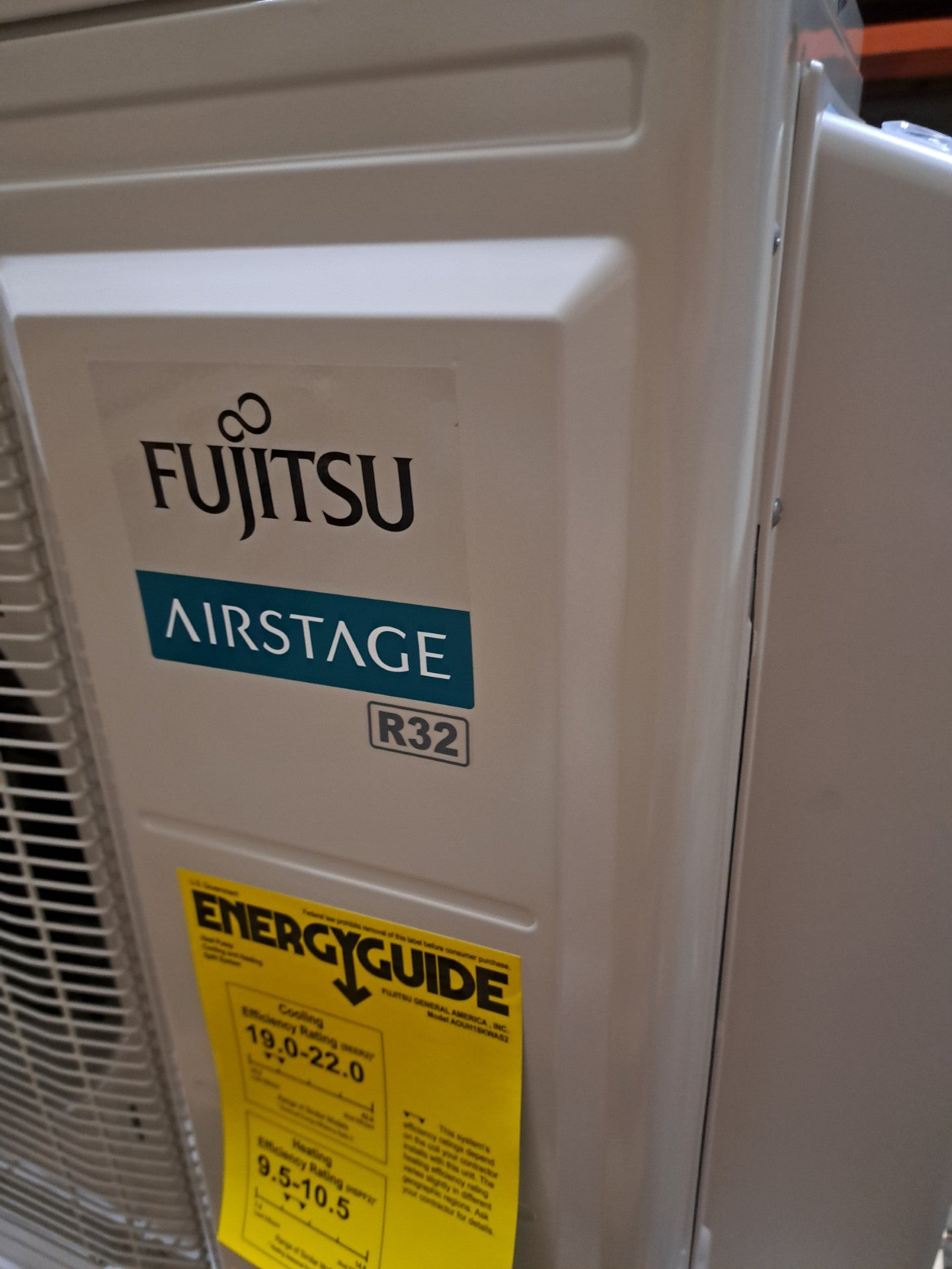 Fujitsu 18K Multi-Zone Heat Pump (AOUH18KWAS2)