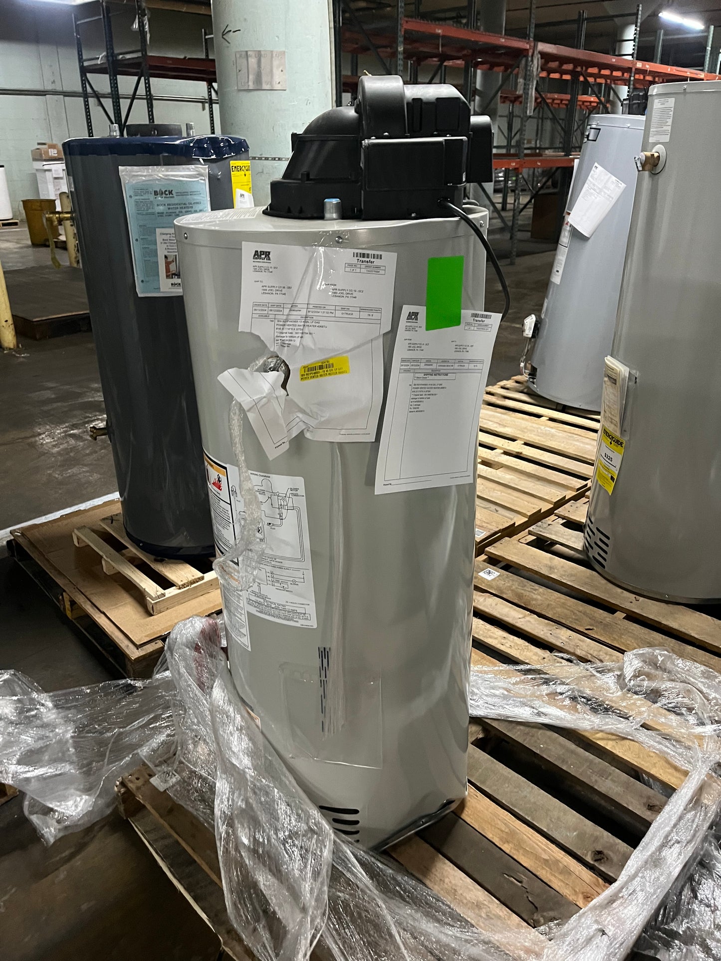 Bradford White 40 Gallon LP Power Vented Water Heater (RG1PV40S6X)