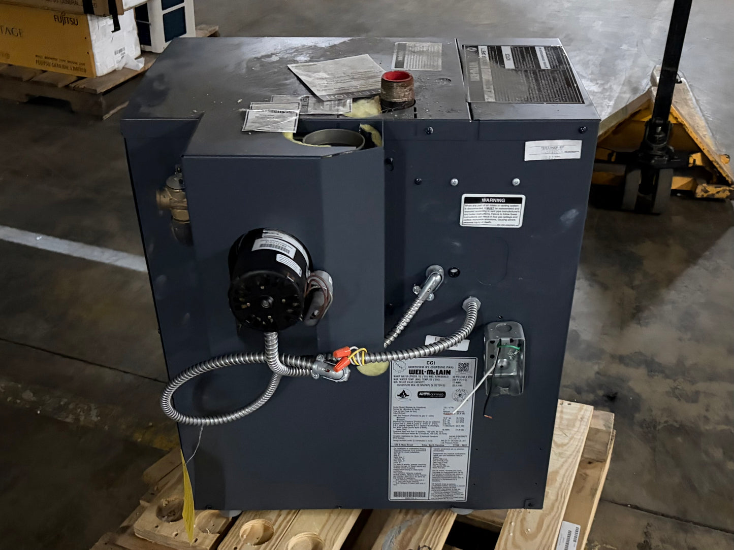 Weil Mclain 85% 90k BTU Natural Gas Boiler (CGI-4-PIN)