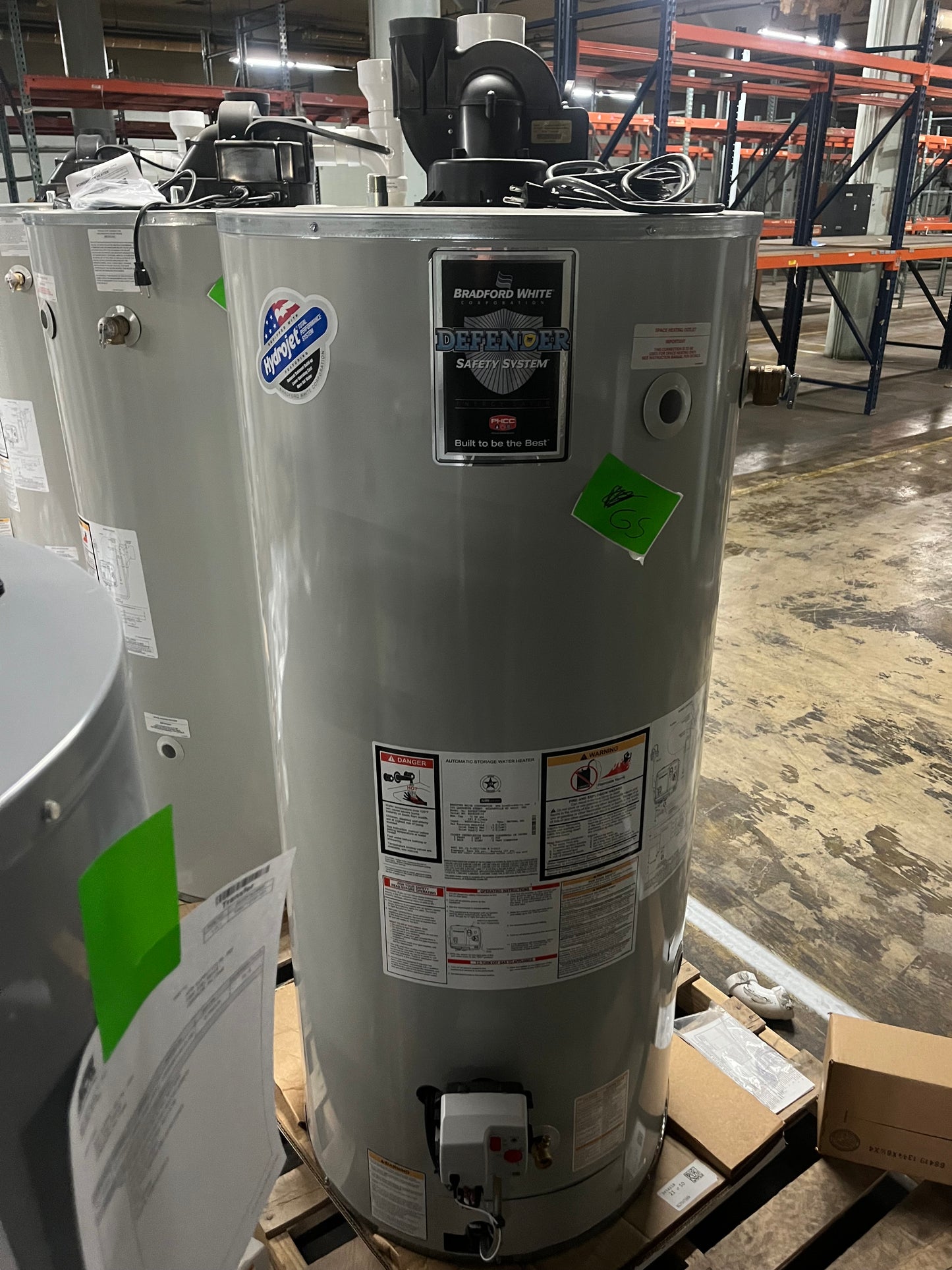 Bradford White 75 Gallon Power Direct Vent Water Heater (RG2PDV75H6N)