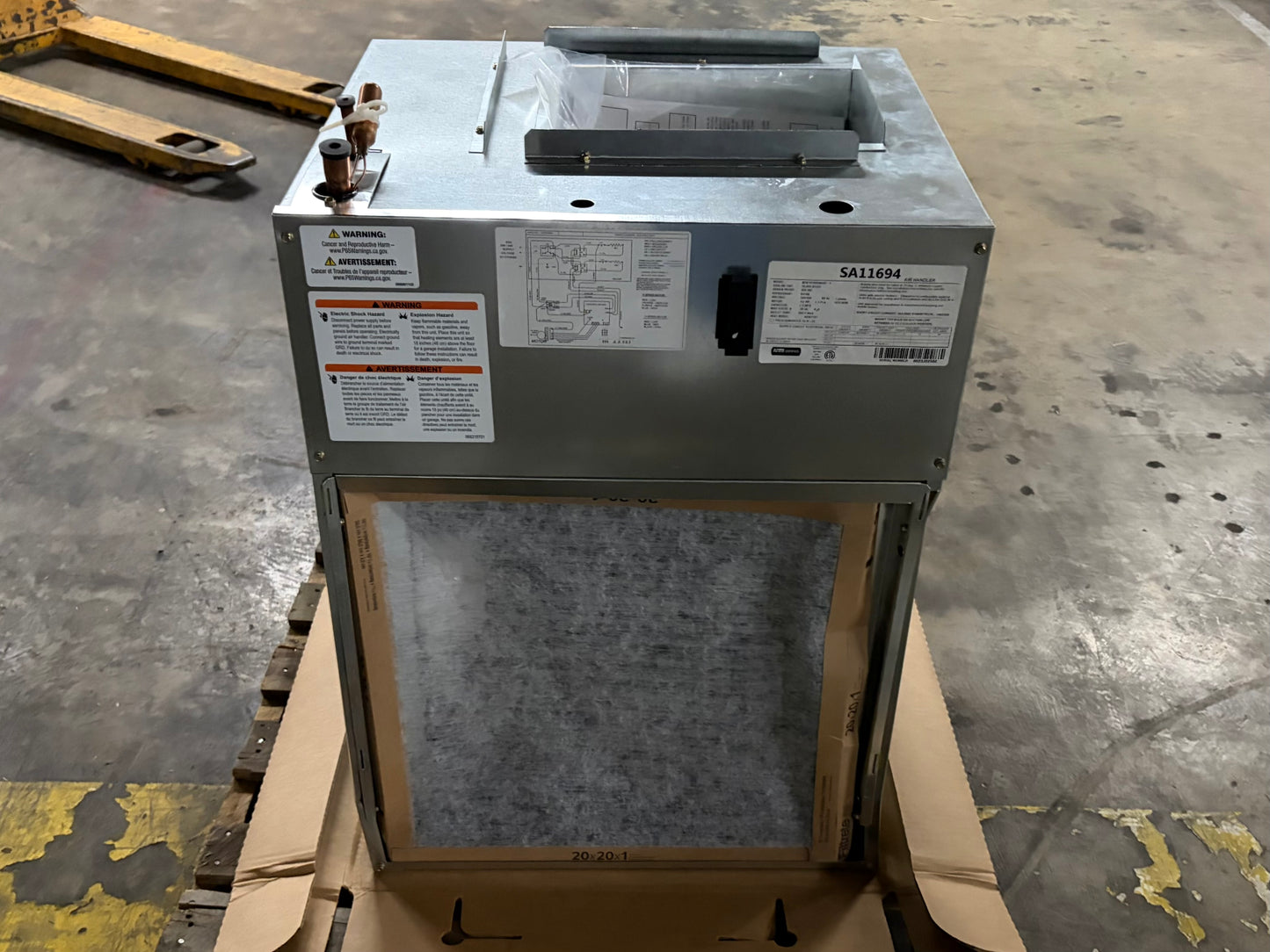AirEase Air 1.5 Ton Air Handler (BCW1C1805NA4X)