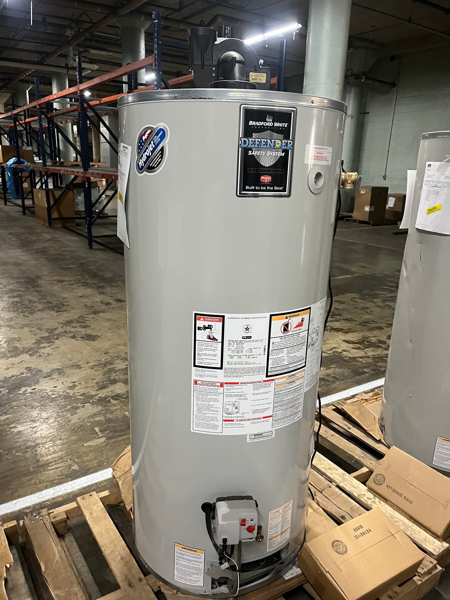 Bradford White 75 Gallon Power Direct Vent Water Heater (RG2PDV75H6N)