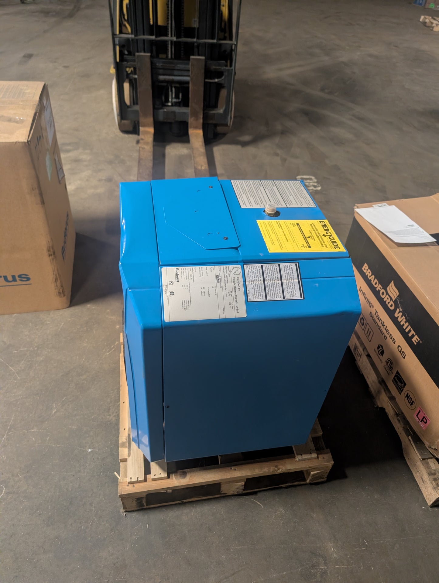 Buderus 74K BTU Oil Fired Hot Water Boiler (G115WS/3)
